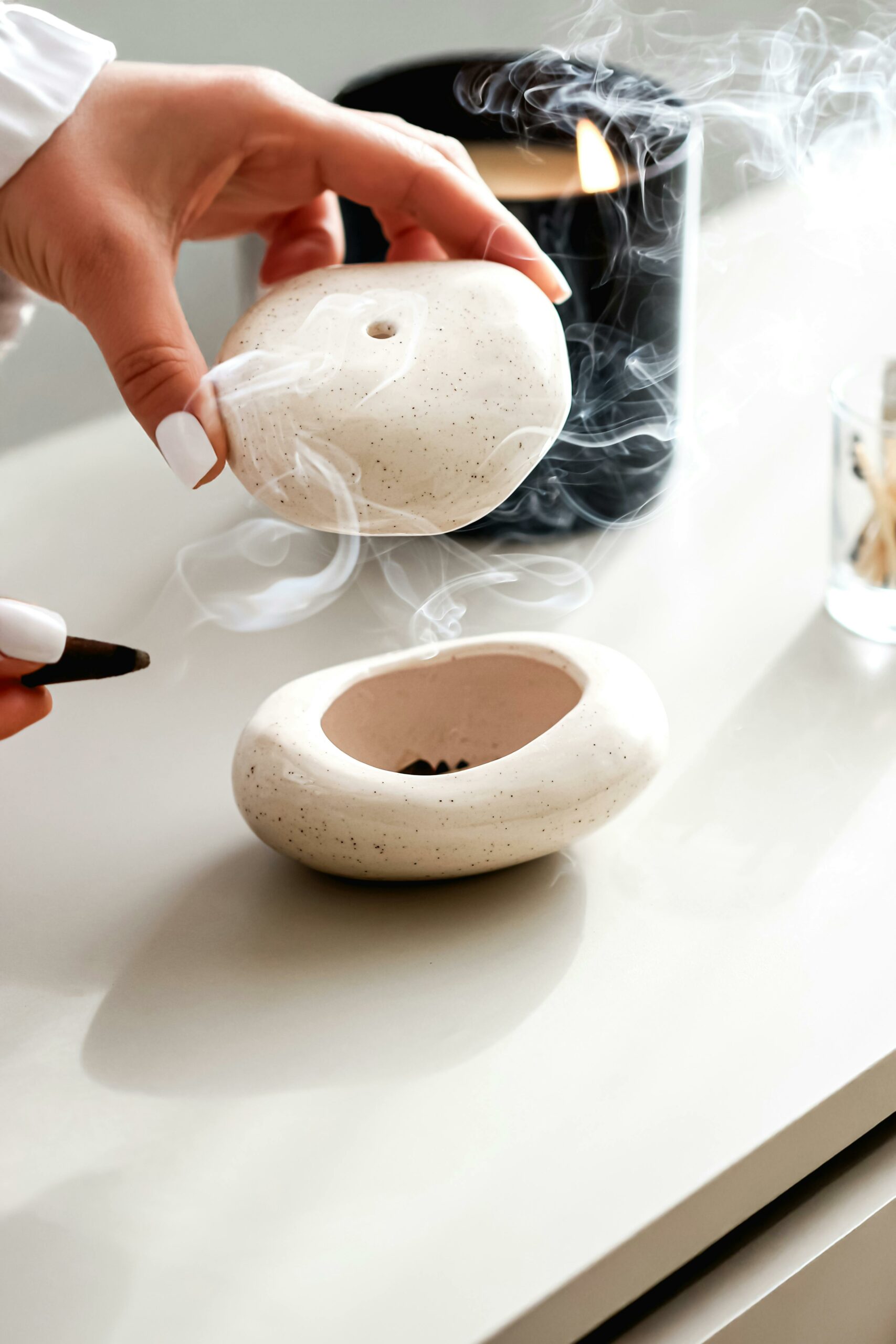 10 cônes d'encens à reflux Aromatika - Lotus