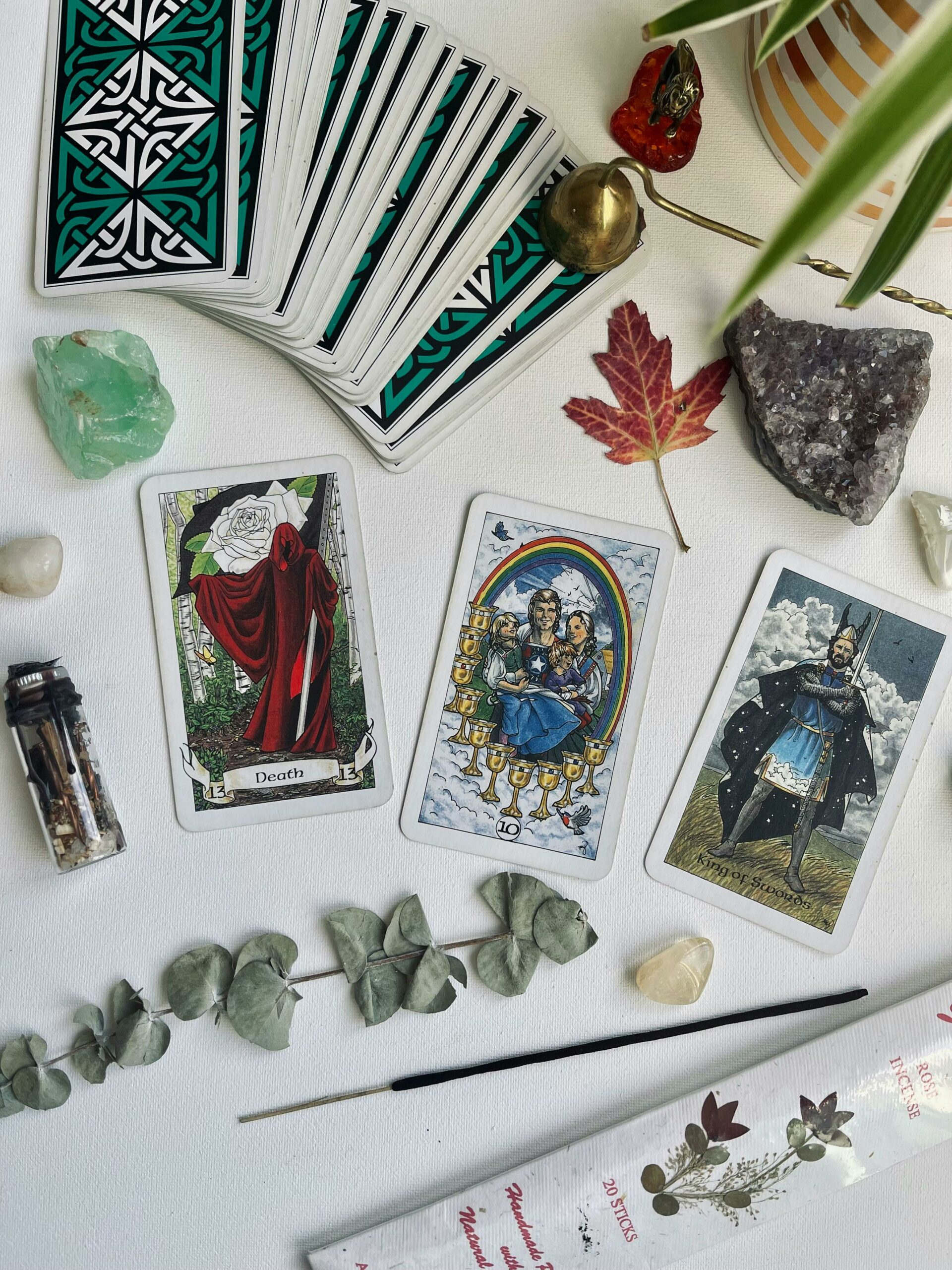 Cartes Oracle de l'Atlas de l'Énergie Céleste - Jeu Spirituel