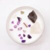 Bougies de cristal Chakra - Chakra Couronne