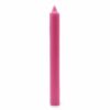 Bougies en vrac de couleur unie - Rose foncé rustique - Lot de 10