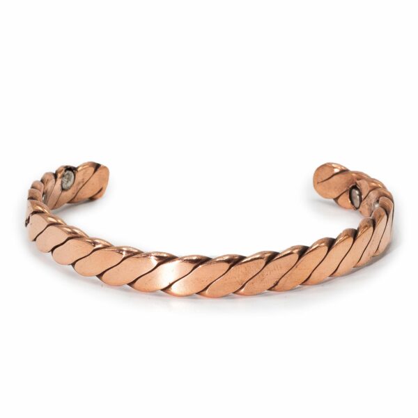 Bracelets pour hommes en cuivre massif avec aimants (assortiments)