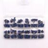 Mini arbre de pierres précieuses sur base d'orgonite - Sodalite (15 pierres)