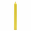 Bougies en vrac de couleur unie - Citron rustique - Lot de 10