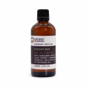 Huile de massage 100 ml - Peau éclatante