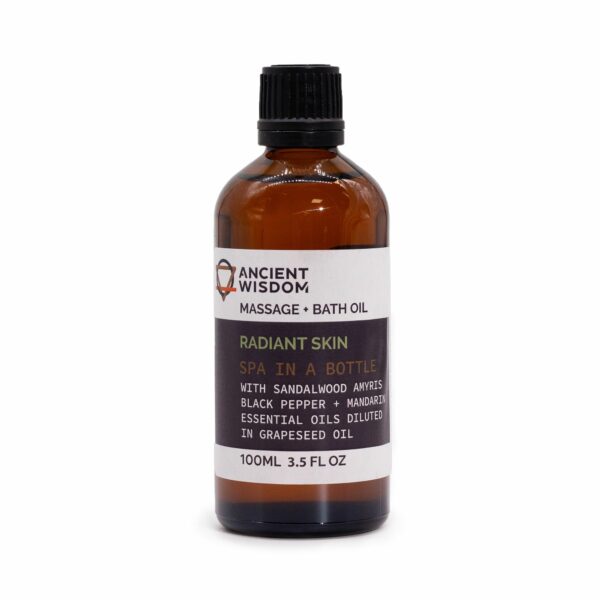 Huile de massage 100 ml - Peau éclatante