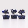 Mini arbre de pierres précieuses sur base d'orgonite - Sodalite (15 pierres)