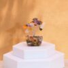 Mini arbre de pierres précieuses sur base d'orgonite - Pierres multiples (15 pierres)