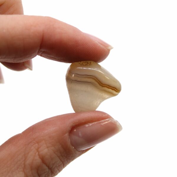 Petites pierres africaines - Agate grise - Botswana