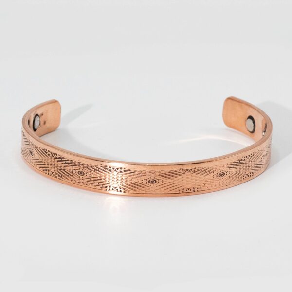 Bracelets pour hommes en cuivre massif avec aimants (assortiments)