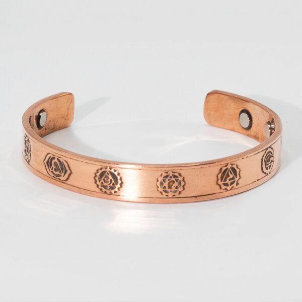 Bracelets pour hommes en cuivre massif avec aimants (assortiments)
