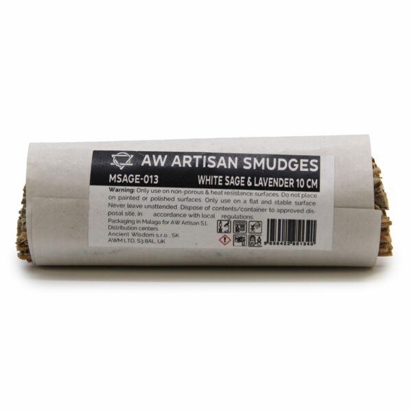 Bouquet d'herbes aromatiques - Sauge blanche et lavande 10 cm