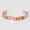 Bracelets pour hommes en cuivre massif avec aimants (assortiments)