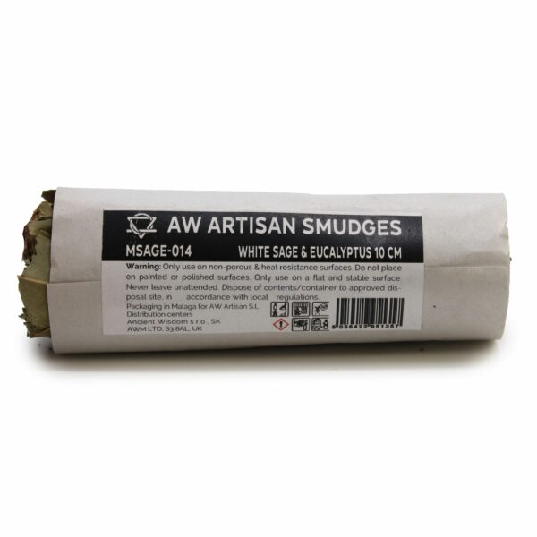 Bouquet d'herbes aromatiques - Sauge blanche et eucalyptus 10 cm