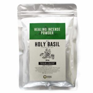 Poudre d'encens aux vertus curatives - Basilic sacré 100 g