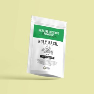 Encens en poudre aux vertus curatives - Basilic sacré 50 g