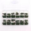 Mini arbre de pierres précieuses sur base d'orgonite - Aventurine verte (15 pierres)