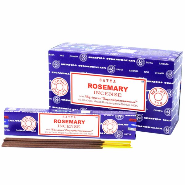 Bâtonnets d'encens Satya 15 g - Romarin