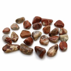 Petites pierres africaines - Jaspe clair - Bréchoïde