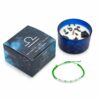 Bougie cristal du zodiaque avec bracelet en pierre précieuse - Balance