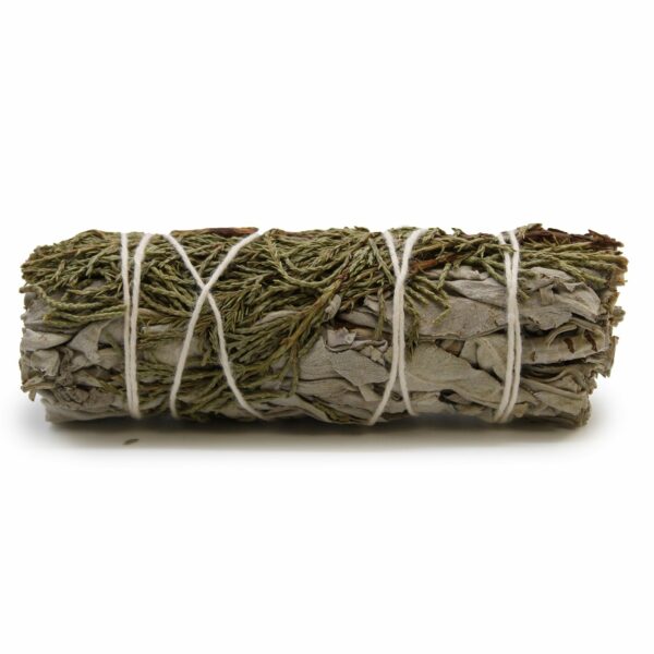 Bouquet d'herbes aromatiques - Sauge blanche et genévrier 10 cm