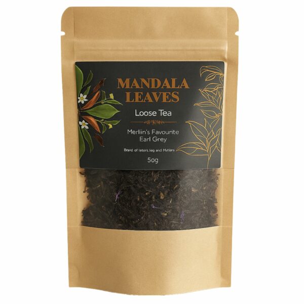 50 g de thé Earl Grey préféré de Merlin