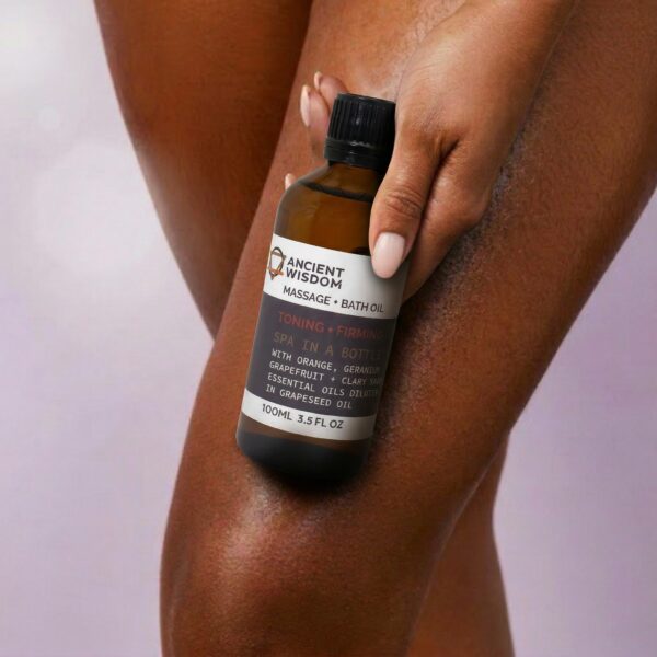 Huile de massage 100 ml - Chaleureuse et vivifiante