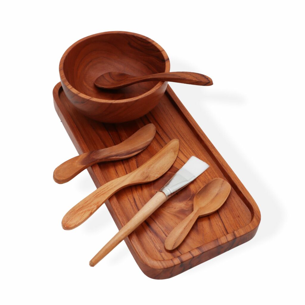 kit d'application d'argile/cire pour spa