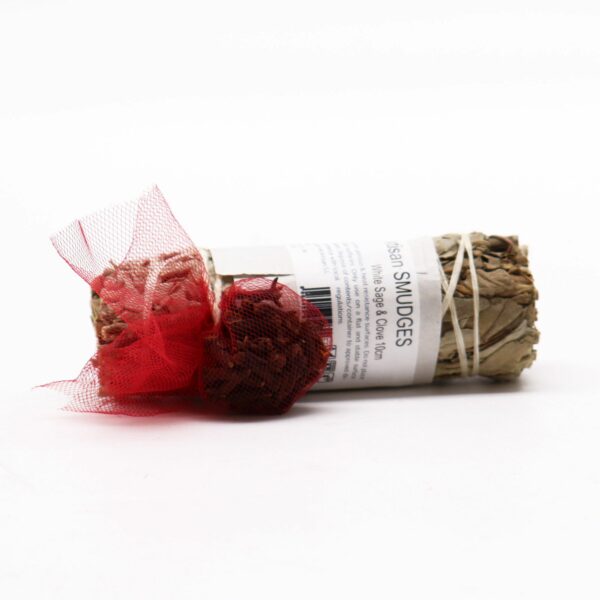 Bouquet d'herbes aromatiques - Sauge blanche et clou de girofle 10 cm