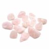 Pierres roulées en quartz rose