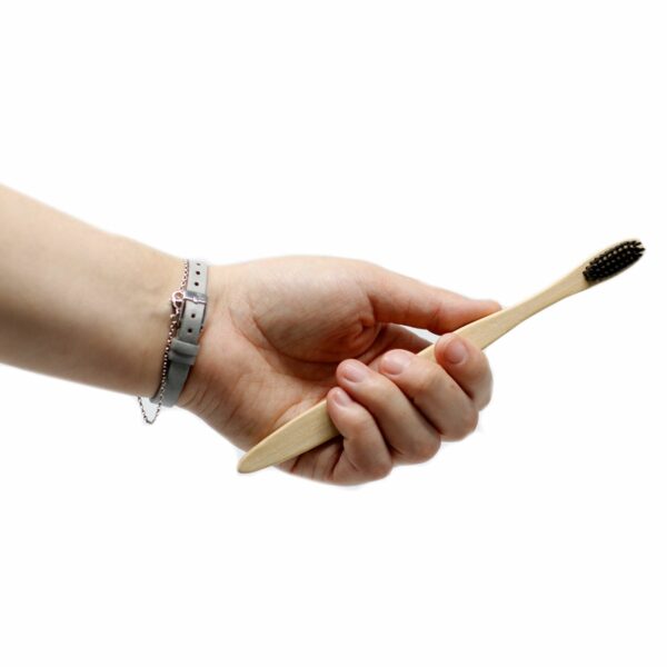 Brosse à dents en bambou - Charbon