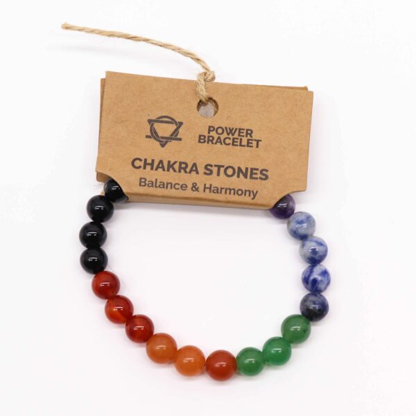Bracelet énergétique - Pierres de chakra