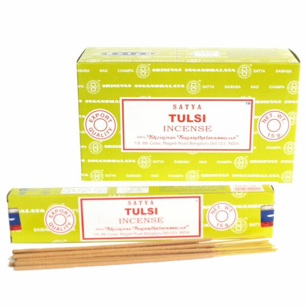 Bâtonnets d'encens Satya 15 g - Tulsi