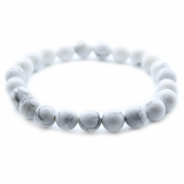 Bracelet énergétique - Jaspe blanc