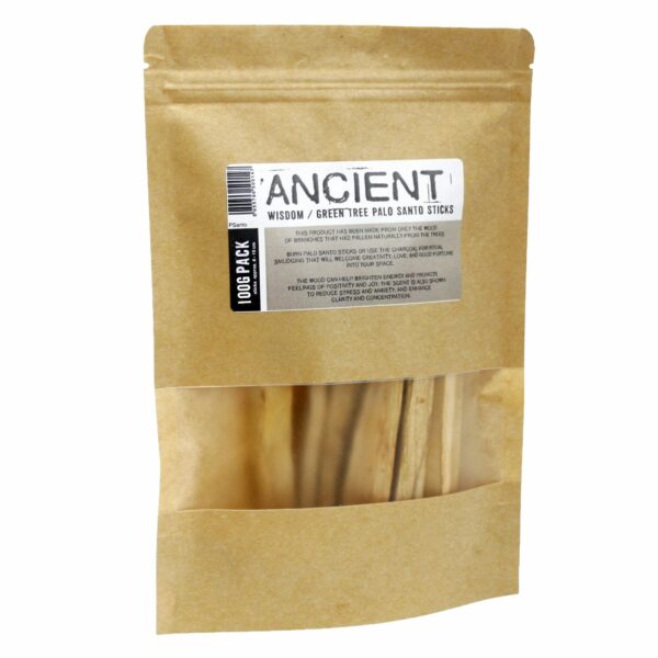 Bâtonnets de Palo Santo verts (100 g) - 10 à 15 bâtonnets