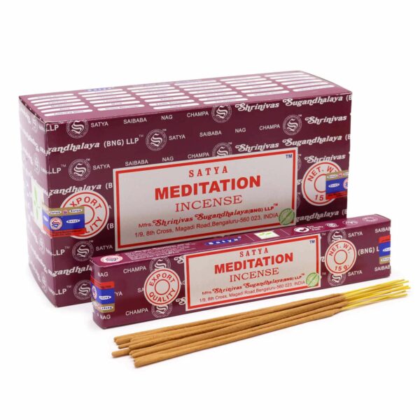 Bâtonnets d'encens Satya 15 g - Méditation