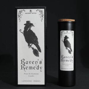 Bougies purificatrices des anciennes sorcières - Remède des corbeaux
