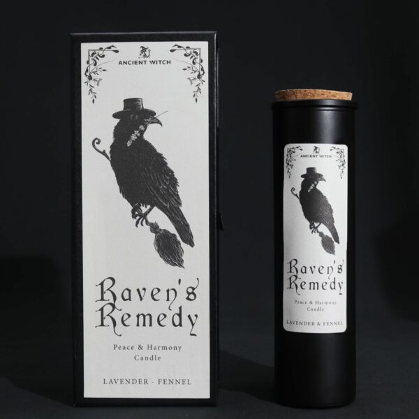 Bougies purificatrices des anciennes sorcières - Remède des corbeaux
