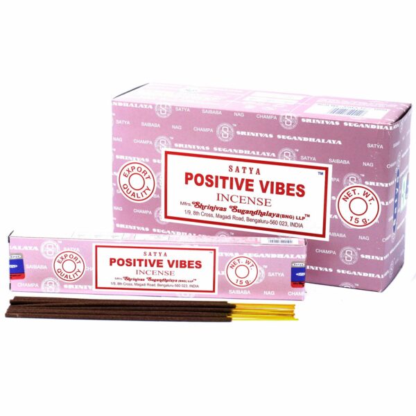 Bâtonnets d'encens Satya 15 g - Ondes positives