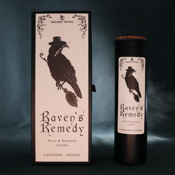 Bougies purificatrices des anciennes sorcières - Remède des corbeaux