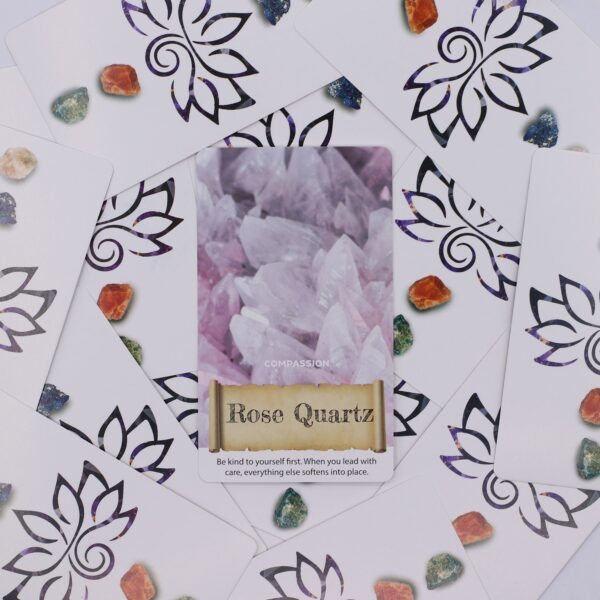 Cartes Oracle des Cristaux et des Élixirs – Jeu de Cartes d'Énergie de Guérison
