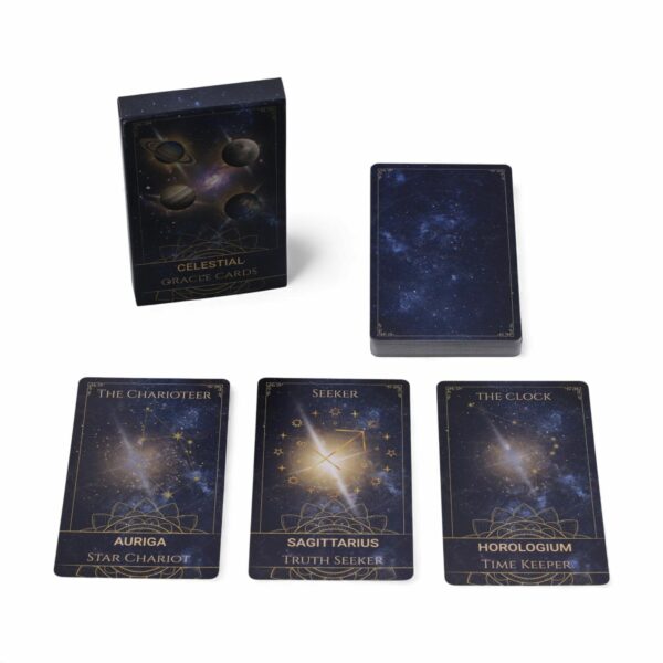 Cartes Oracle de l'Atlas de l'Énergie Céleste - Jeu Spirituel