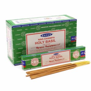 Bâtonnets d'encens Satya 15 g - Basilic sacré