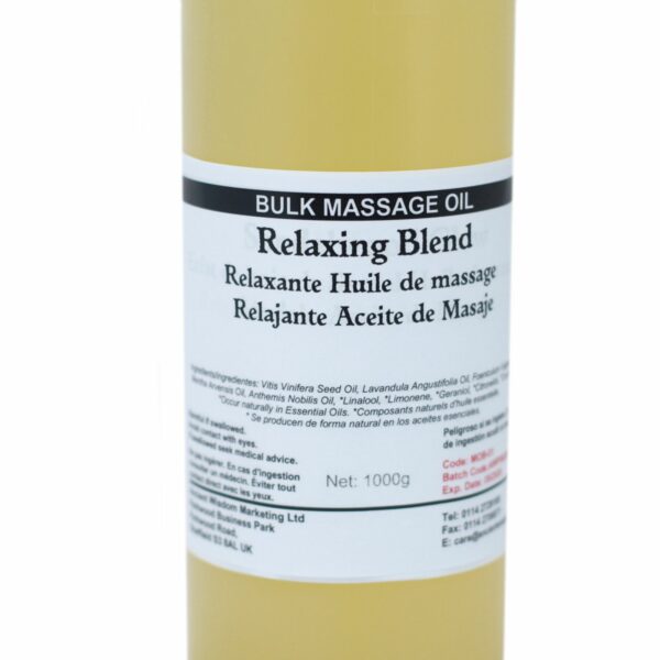 Huile de massage 1 kg - Relaxante