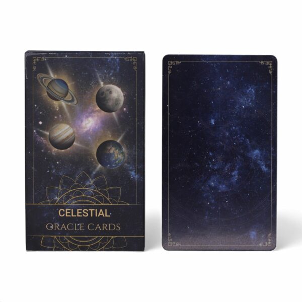 Cartes Oracle de l'Atlas de l'Énergie Céleste - Jeu Spirituel