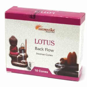 10 cônes d'encens à reflux Aromatika - Lotus