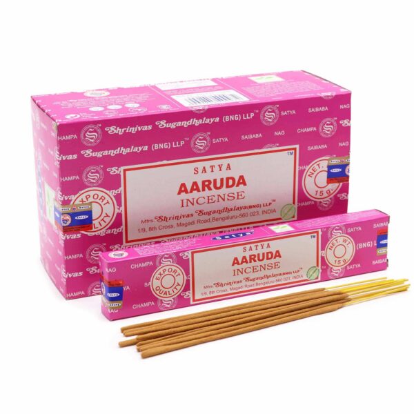 Bâtonnets d'encens Satya 15 g - Aaruda