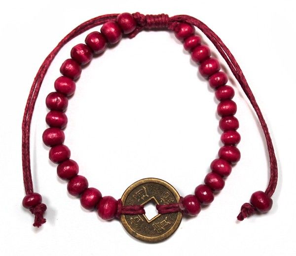 Bracelets Feng Shui - Rouges