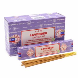 Bâtonnets d'encens Satya 15 g - Lavande