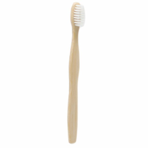 Boîtes de 4 brosses en bambou - Blanches - 2 adultes et 2 enfants