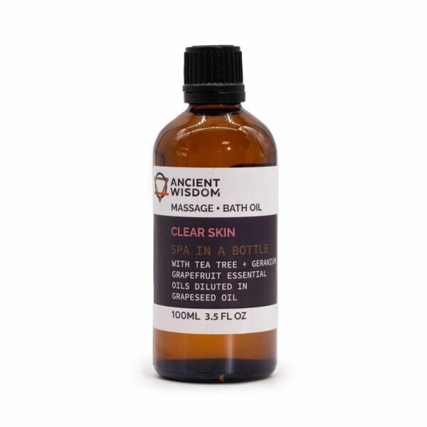 Huile de massage 100 ml - Peau propre